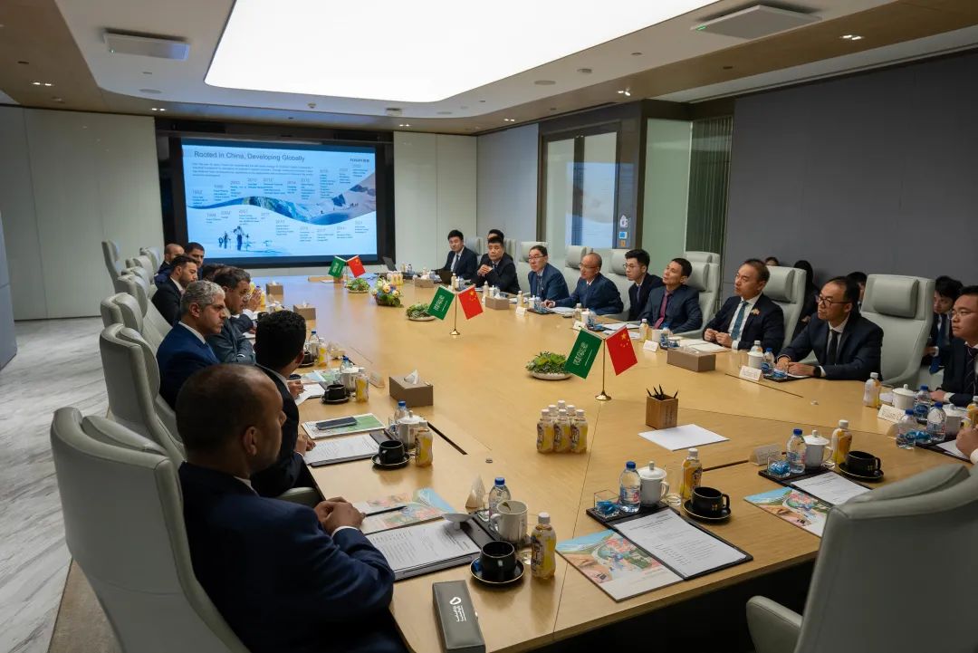 沙特工业和矿产资源大臣与GA黄金甲探讨矿业相助