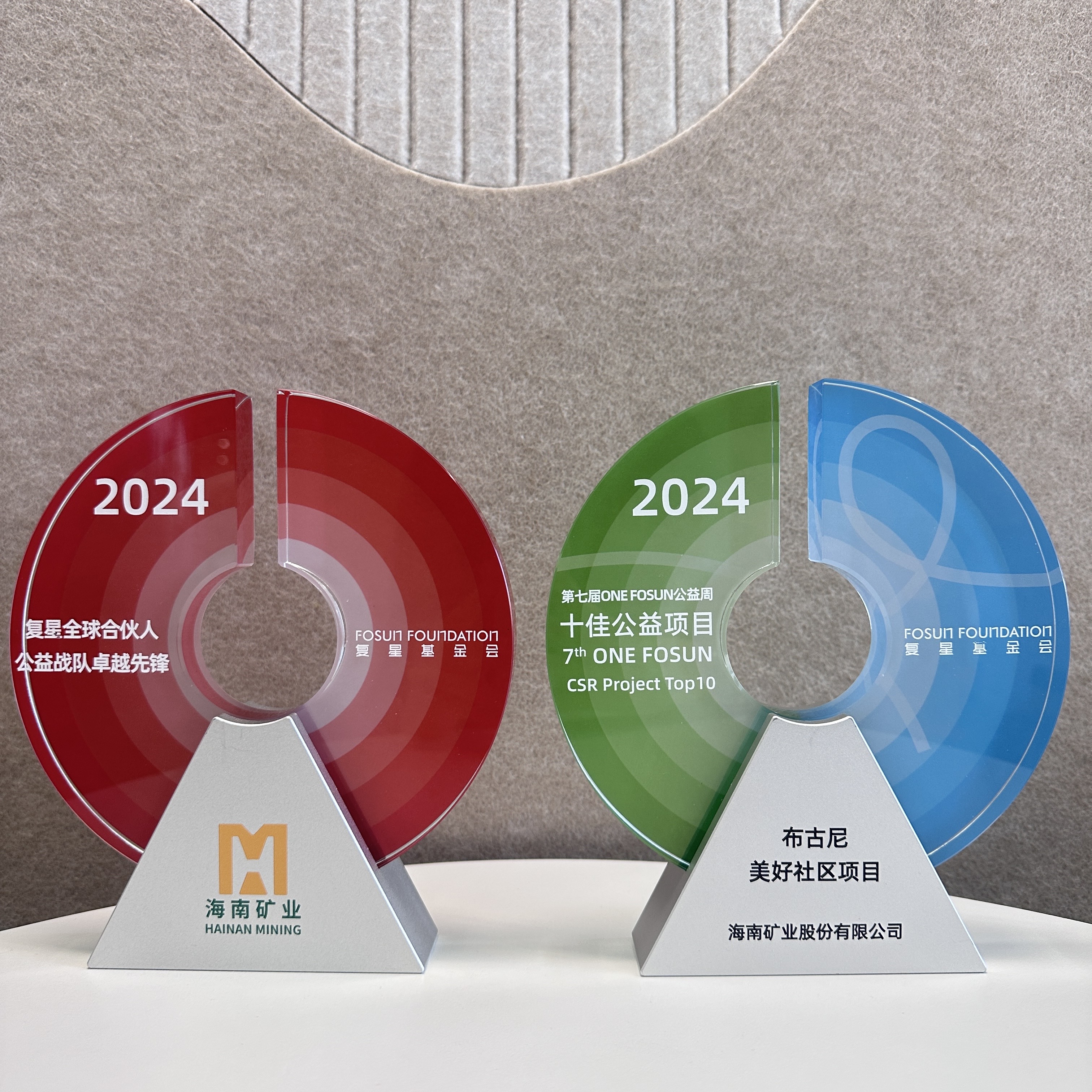 GA黄金甲荣获多个复星公益奖项