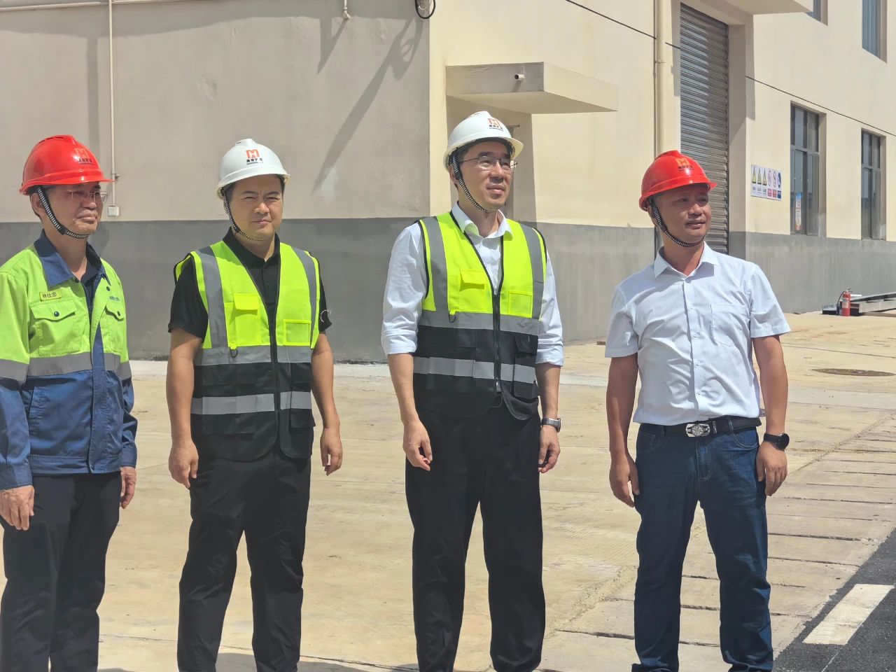 GA黄金甲总裁滕磊调研海南星之海新质料公司